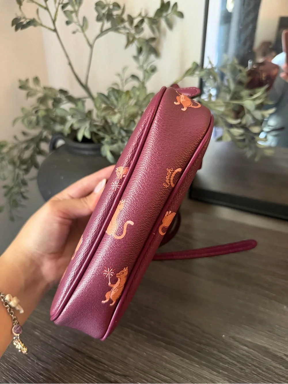 Coach Party Cats Crossbody